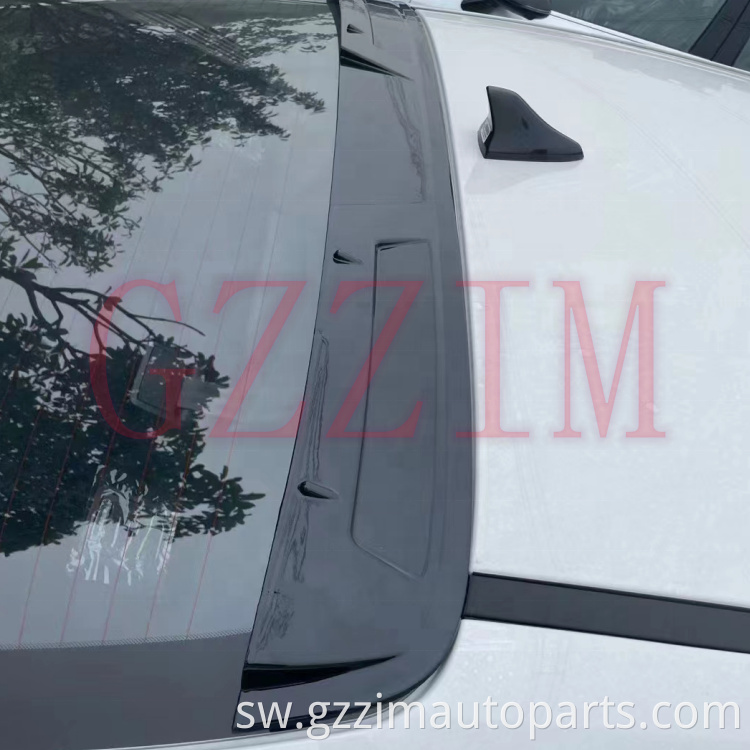 Vifaa vya nje ABS kaboni nyuzi ya kaboni shina boot mrengo wa mrengo wa elantra 2020